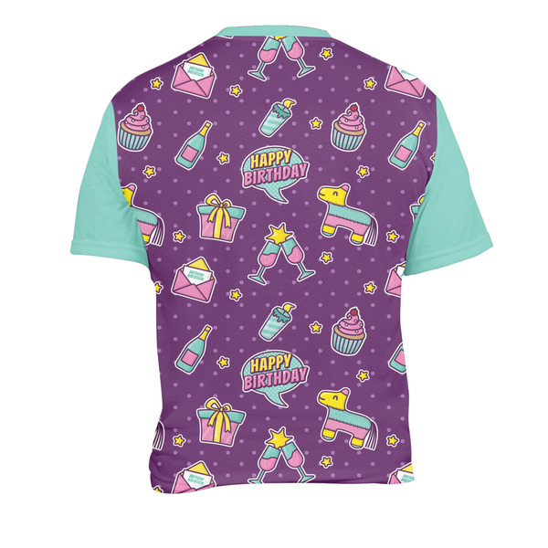 Pinata Birthday Men's Crew Neck T Shirt Medium - Back