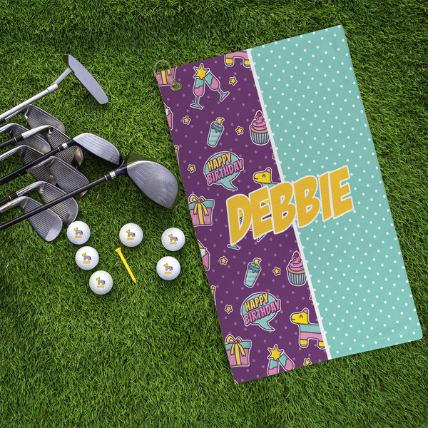 Pinata Birthday Microfiber Golf Towels - LIFESTYLE