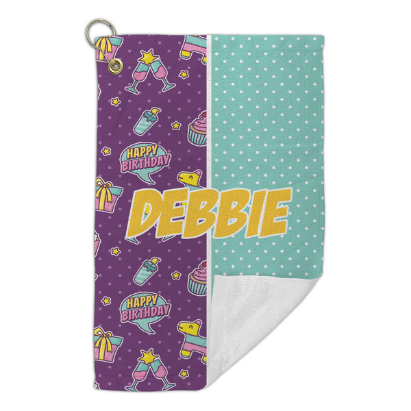 Pinata Birthday Microfiber Golf Towels Small - FRONT FOLDED