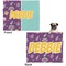 Pinata Birthday Microfleece Dog Blanket - Large- Front & Back