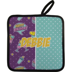Pinata Birthday Pot Holder w/ Name or Text