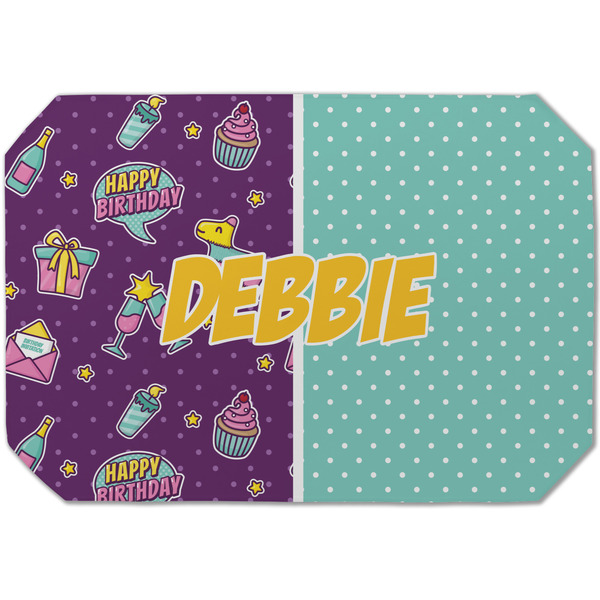 Custom Pinata Birthday Dining Table Mat - Octagon (Single-Sided) w/ Name or Text