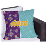 Pinata Birthday Outdoor Pillow - 20" (Personalized)