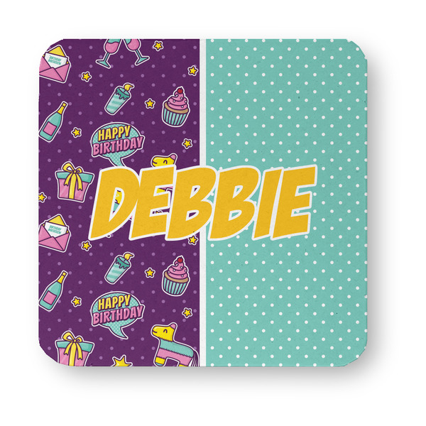 Pinata Birthday Paper Coasters - Approval