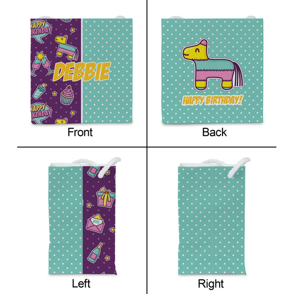 Pinata Birthday Party Favor Gift Bag - Gloss - Approval