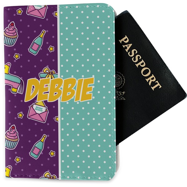 Custom Pinata Birthday Passport Holder - Fabric (Personalized)
