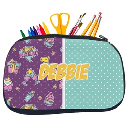 Pinata Birthday Neoprene Pencil Case - Medium w/ Name or Text