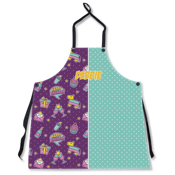 Custom Pinata Birthday Apron Without Pockets w/ Name or Text