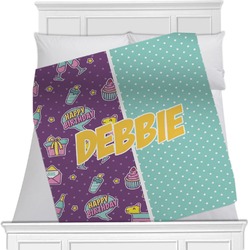 Pinata Birthday Minky Blanket (Personalized)