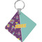 Pinata Birthday Diamond Plastic Keychain w/ Name or Text