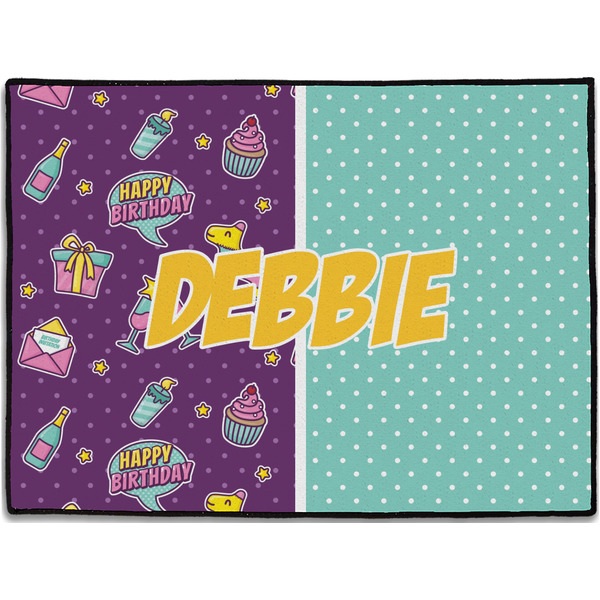 Custom Pinata Birthday Door Mat (Personalized)