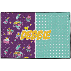 Pinata Birthday Door Mat - 36"x24" (Personalized)