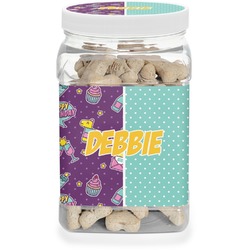 Pinata Birthday Dog Treat Jar (Personalized)