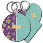 Pinata Birthday Plastic Keychain (Personalized)
