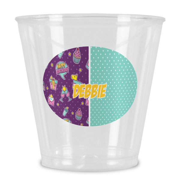 Custom Pinata Birthday Plastic Shot Glass (Personalized)