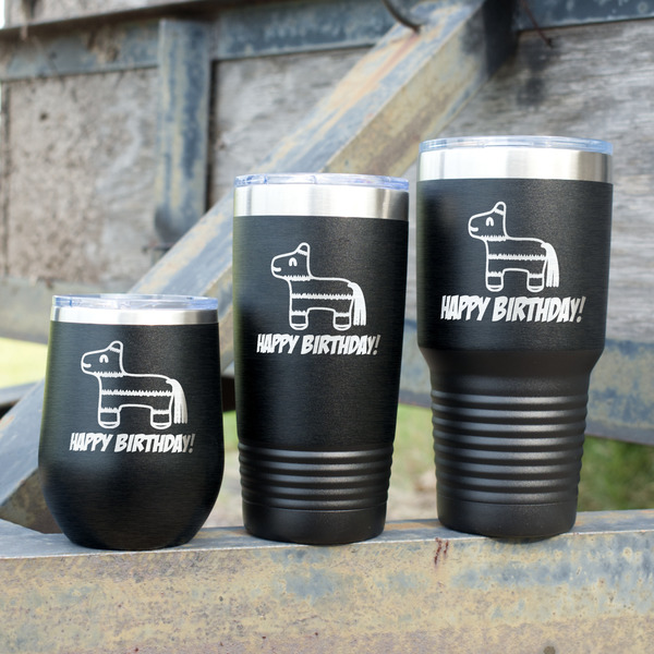 Pinata Birthday Polar Camel Tumblers - Group Shot