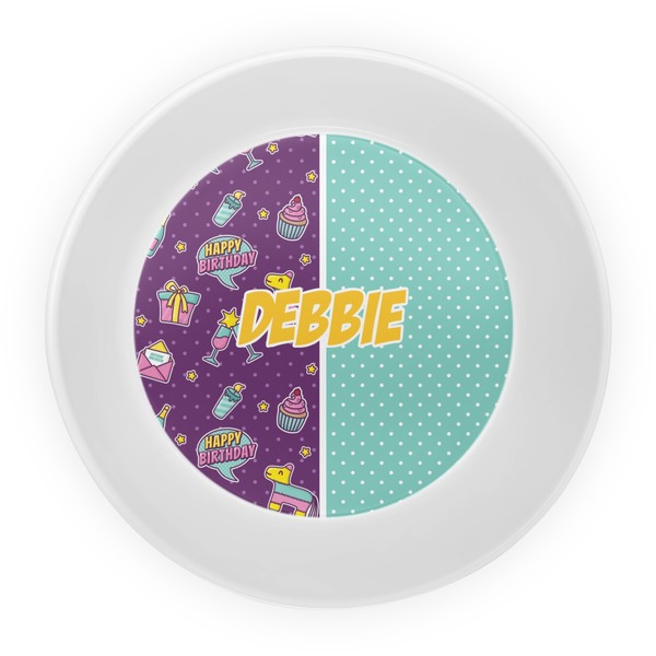 Pinata Birthday Melamine Bowl - Center
