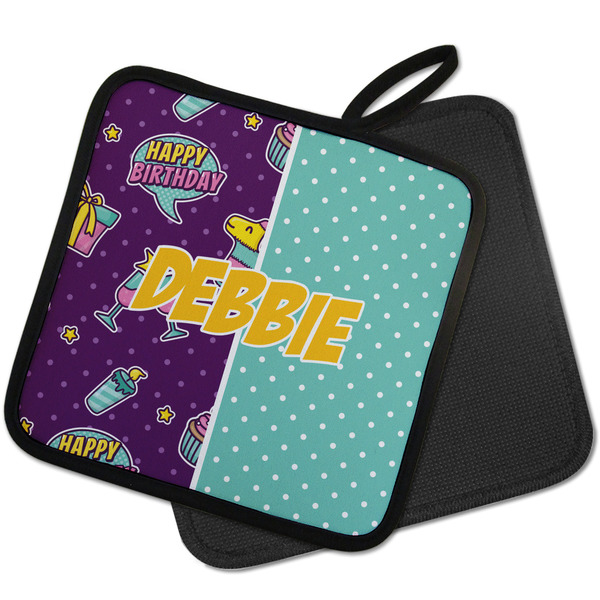 Pinata Birthday Pot Holders - PARENT MAIN