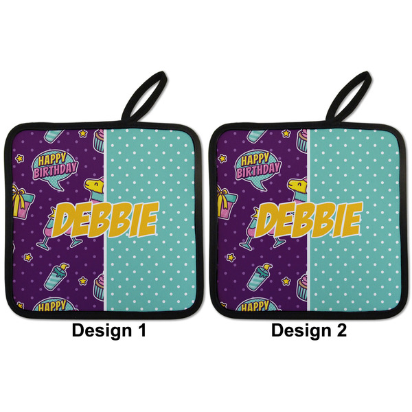 Pinata Birthday Pot Holders - Set of 2 APPROVAL