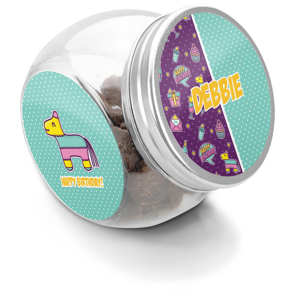 Custom Pinata Birthday Puppy Treat Jar (Personalized)