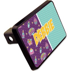 Pinata Birthday Rectangular Trailer Hitch Cover - 2" (Personalized)