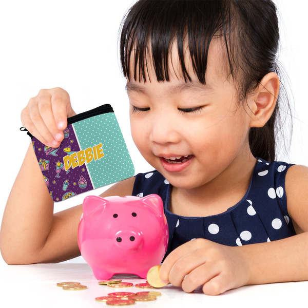 Pinata Birthday Rectangular Coin Purses - LIFESTYLE (child)