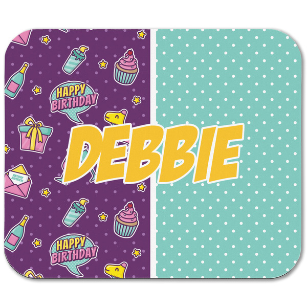 Pinata Birthday Rectangular Mouse Pad - APPROVAL