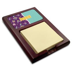 Pinata Birthday Red Mahogany Sticky Note Holder (Personalized)