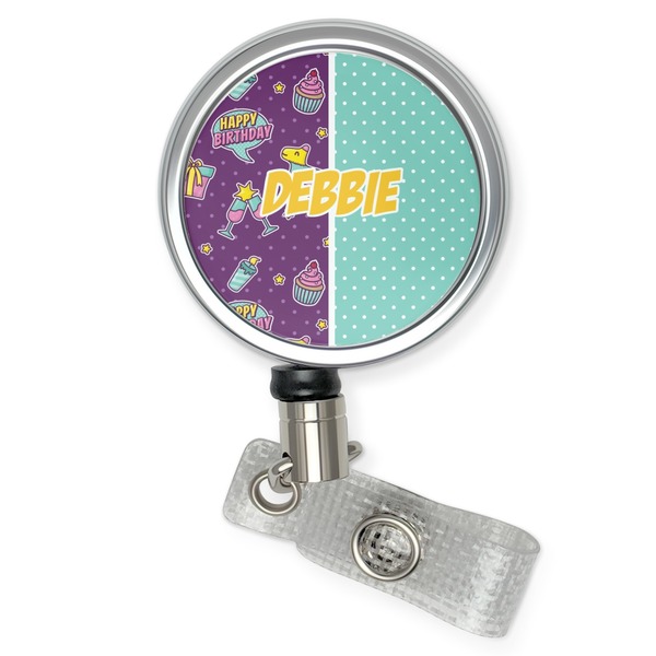 Custom Pinata Birthday Retractable Badge Reel (Personalized)