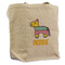 Pinata Birthday Reusable Cotton Grocery Bag - Front View