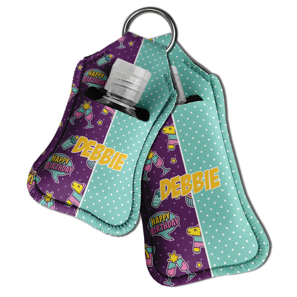 Pinata Birthday Sanitizer Holder Keychain - Both in Case (PARENT)