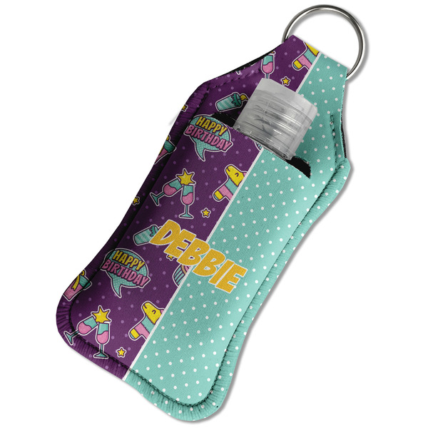 Pinata Birthday Sanitizer Holder Keychain - Large in Case