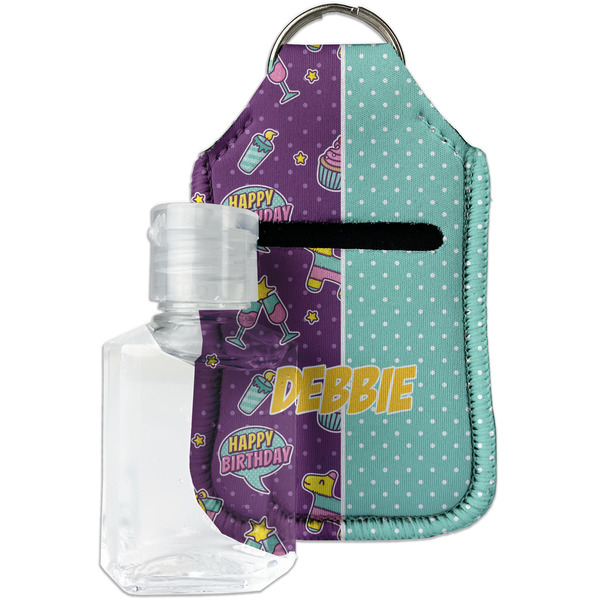 Custom Pinata Birthday Hand Sanitizer & Keychain Holder (Personalized)
