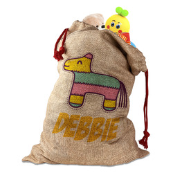 Pinata Birthday Santa Sack (Personalized)