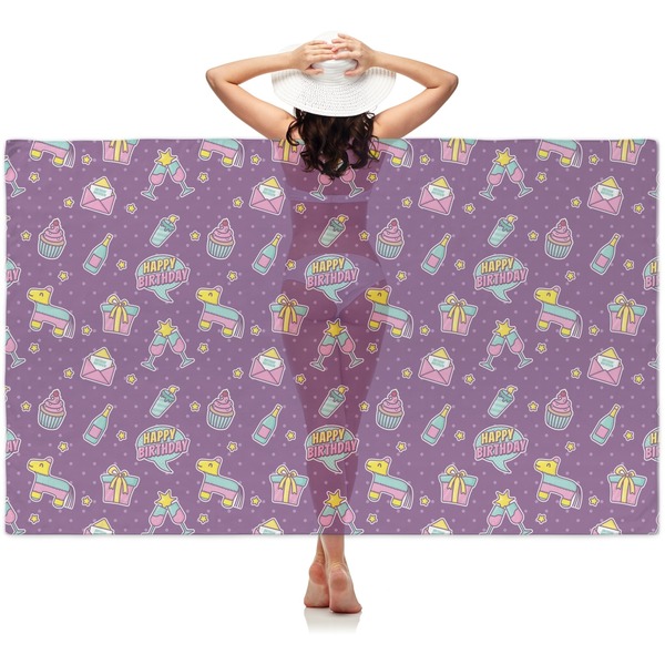 Custom Pinata Birthday Sheer Sarong