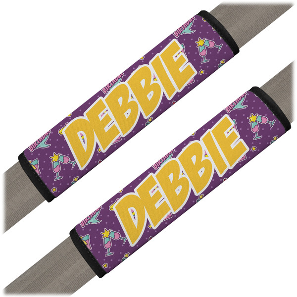 Custom Pinata Birthday Seat Belt Covers (Set of 2) (Personalized)