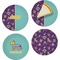 Pinata Birthday Set of Appetizer / Dessert Plates