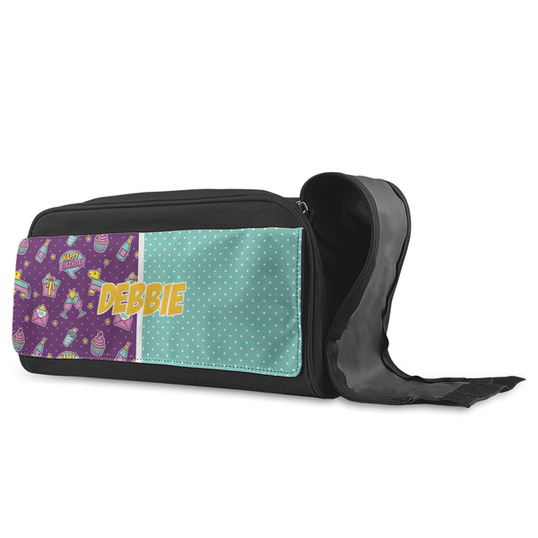 Pinata Birthday Shoe Bags - ANGLE (Open)