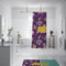 Pinata Birthday Shower Curtain - Custom Size