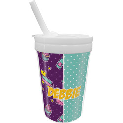 Pinata Birthday Sippy Cup with Straw (Personalized)