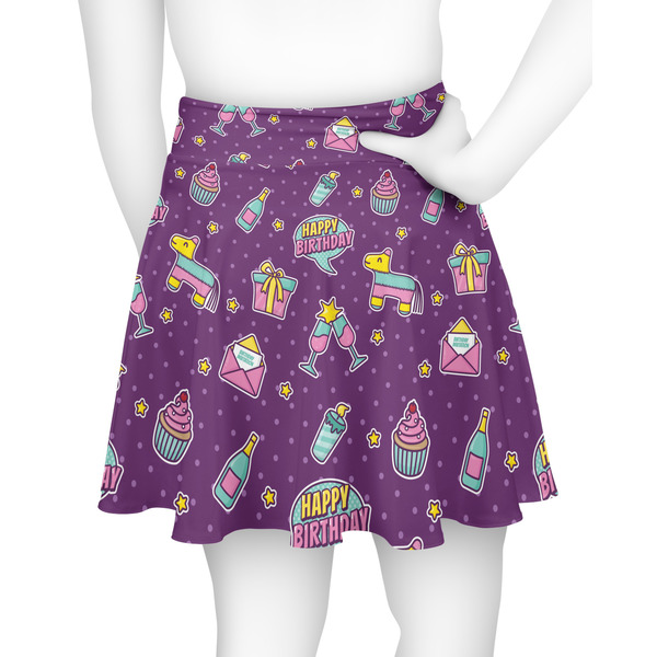 Pinata Birthday Skater Skirt - Back