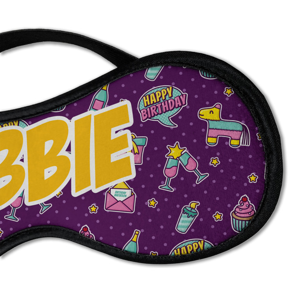 Pinata Birthday Sleeping Eye Mask - DETAIL Large