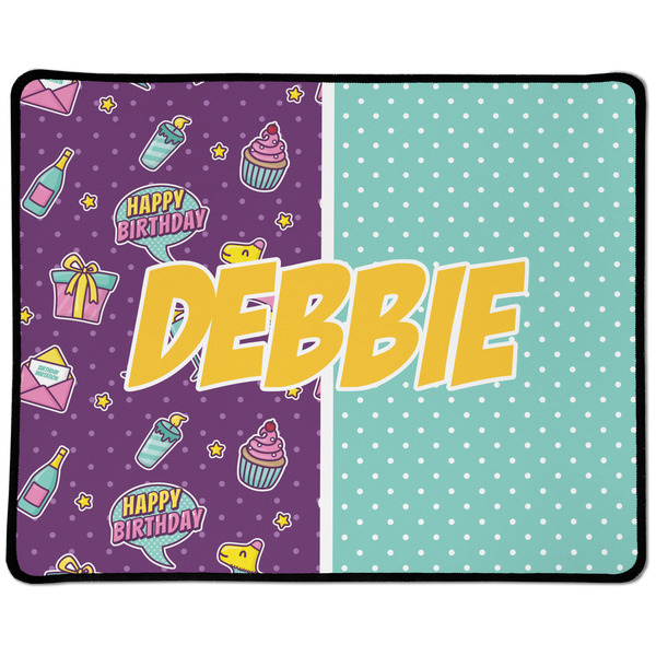 Custom Pinata Birthday Large Gaming Mouse Pad - 12.5" x 10" (Personalized)