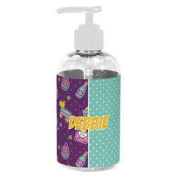 Pinata Birthday Plastic Soap / Lotion Dispenser (8 oz - Small - White) (Personalized)