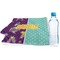 Pinata Birthday Sports Towel Folded with Water Bottle