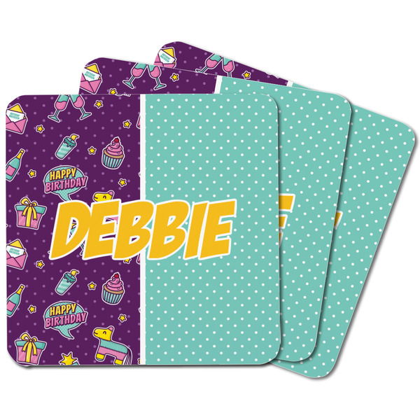 Pinata Birthday Square Fridge Magnet - MAIN