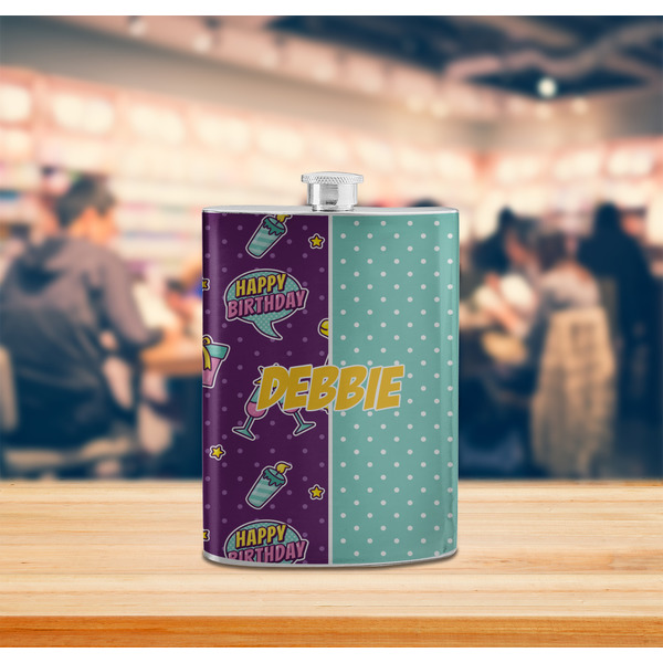 Pinata Birthday Stainless Steel Flask - LIFESTYLE 2