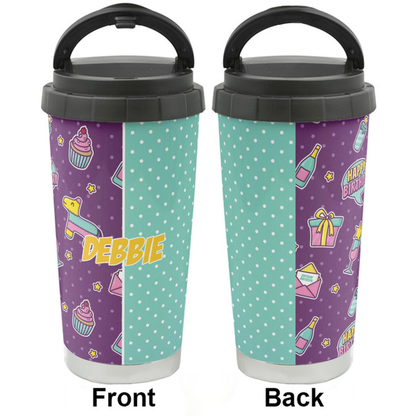 Pinata Birthday Stainless Steel Travel Cup - Apvl