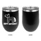 Pinata Birthday Stainless Wine Tumblers - Black - Single Sided - Approval