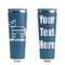 Pinata Birthday Steel Blue RTIC Everyday Tumbler - 28 oz. - Front and Back